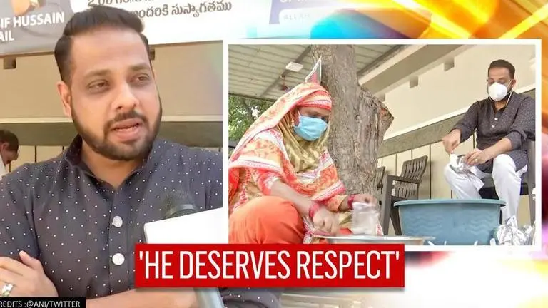 'Hunger has no religion': Meet Hyderabad man serving free food to poor for 10 years 'hunger has no religion' : Meet Hyderabad man who has been feeding poor since a decade