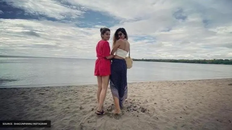 Taapsee Pannu's vacation pictures with younger sister Shagun Pannu are hard to miss Taapsee Pannu