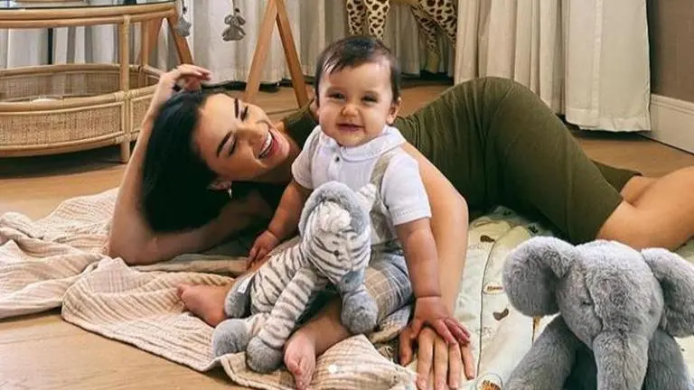 Amy Jackson posts an adorable video on her son's first birthday; Take a look Amy Jackson's baby turns one
