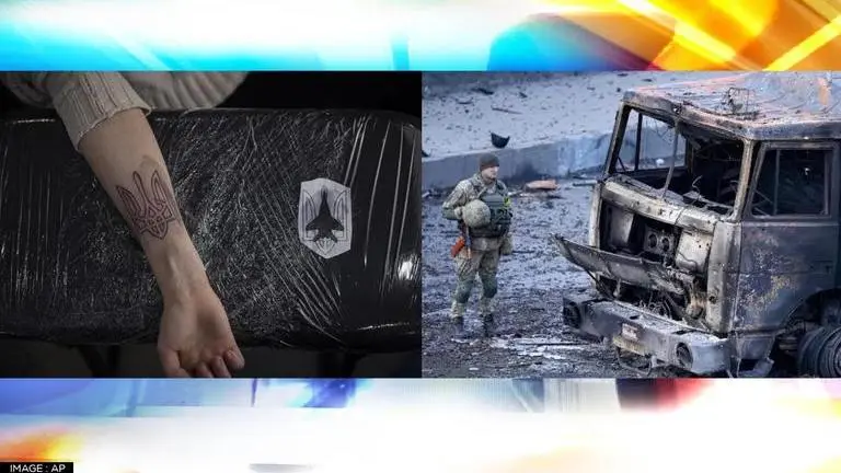 Russian war on Kyiv triggers wave of patriotic tattoos, inspiring billboards in Ukraine Russia-Ukraine war