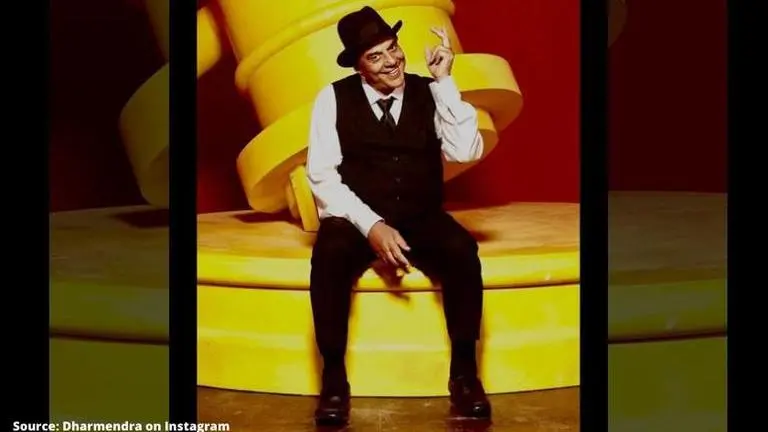 Dharmendra shares a scene from film 'Pratigya'; says 'Something with love' Dharmendra