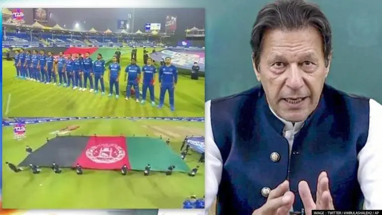 T20 WC: Afghanistan proudly sings its National anthem & raises its flag in Pakistan's face Afghanistan flag national anthem