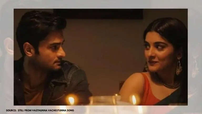 Nani starrer 'V' releases a new love song featuring Sudheer Babu and Nivetha Thomas nani