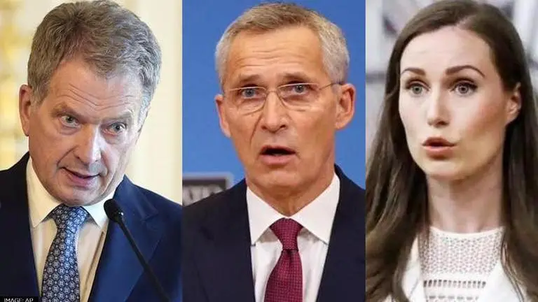 Finland's President & PM officially announce country's intention to join NATO Finland