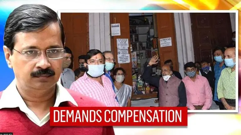 Vijay Goel protests against firecracker ban in Delhi, demands compensation to workers Delhi