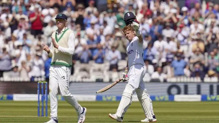 England about to wrap up 4-day test in 3 against Ireland at Lord's Ollie Pope