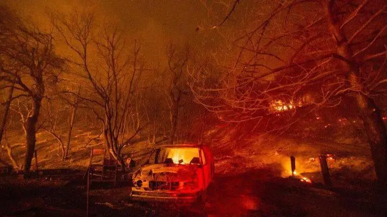 Crews battle wildfires across northern California