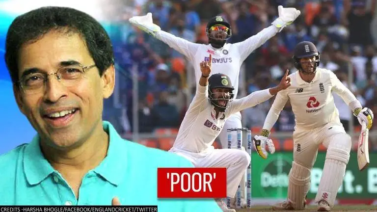 Harsha Bhogle slams England for 'poor' batting performance in 1st innings against India Harsha Bhogle