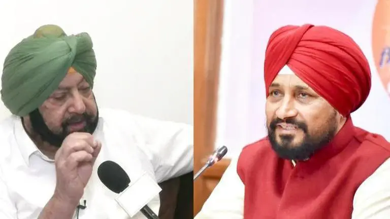 Amarinder Singh accuses Punjab Police of 'intimidating' his party workers, warns CM Channi Amarinder Singh, Charanjit Singh Channi