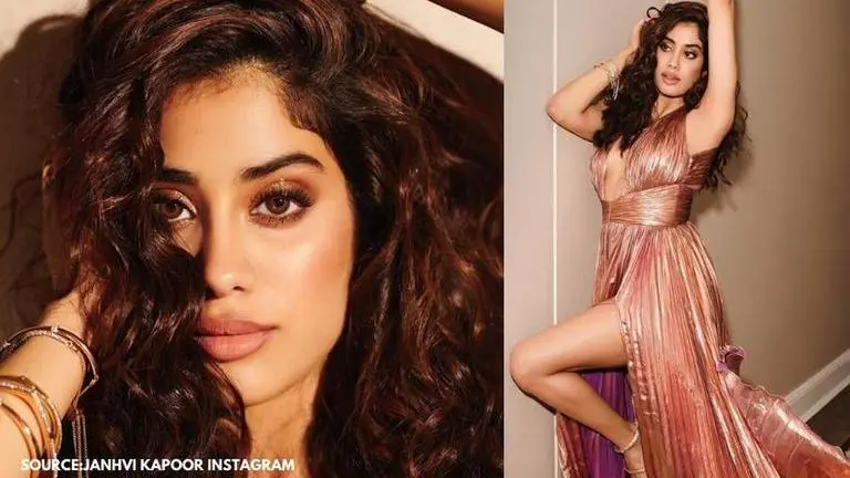 Janhvi Kapoor sure knows how to carry soft wavy hairstyles with a lot of oomph, see pics Janhvi Kapoor