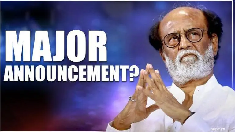 Party launch on April 14th? Rajinikanth to make major announcement on Thursday Rajinikanth
