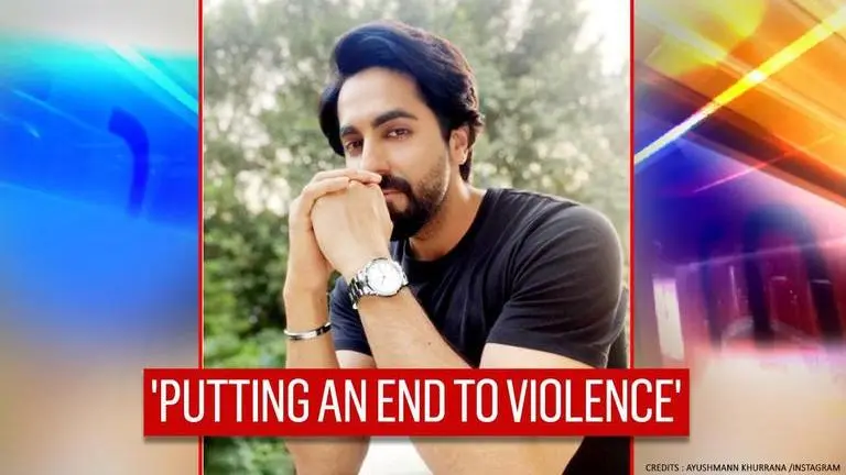 National Youth Day: Ayushmann Khurrana urges to put an 'end to violence against children' National Youth Day: Ayushmann Khurrana says 'need young people' to fight against violence