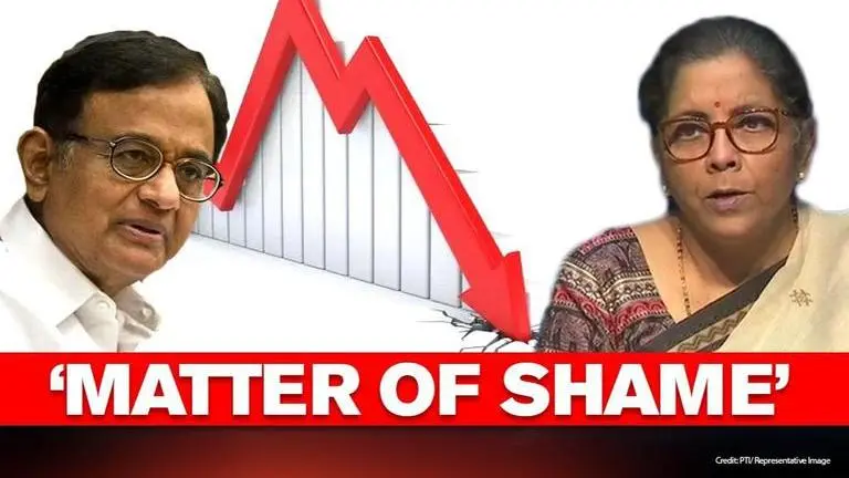 Chidambaram slams govt over GDP fall, says 'will take months to register positive growth' Chidambaram