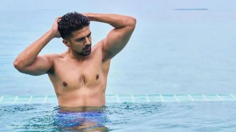 Saqib Saleem's series of shirtless pics from Maldives deserve your attention right away saqib saleem