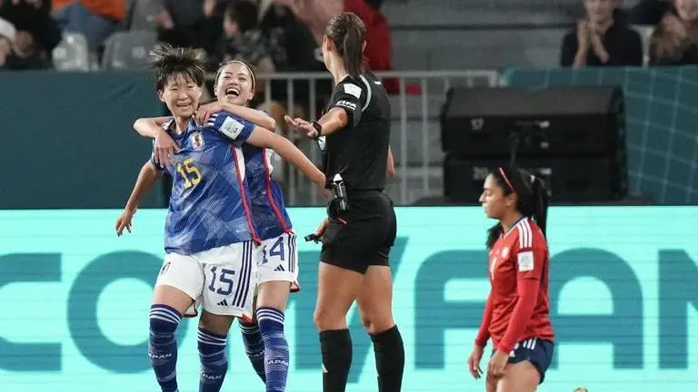 Two goals in 2 minutes help Japan beat Costa Rica 2-0 at Women’s World Cup Aoba Fujino