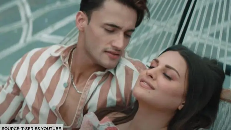 Asim Riaz & Himanshi Khurana look stunning on the poster of 'Afsos Karonge' Asim Riaz