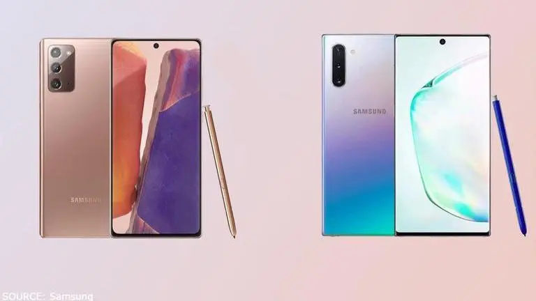 samsung note 10 plus vs Samsung Galaxy note 20
