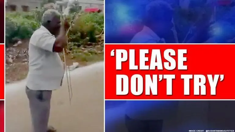 Video of man launching rocket crackers from his hand leaves netizens divided Video of man launching rockets from his hand surfaces, netizens divided