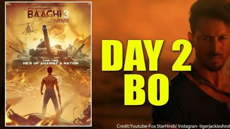 'Baaghi 3': Tiger Shroff and Shraddha Kapoor's film sees a massive drop on Day 2, see here Baaghi 3
