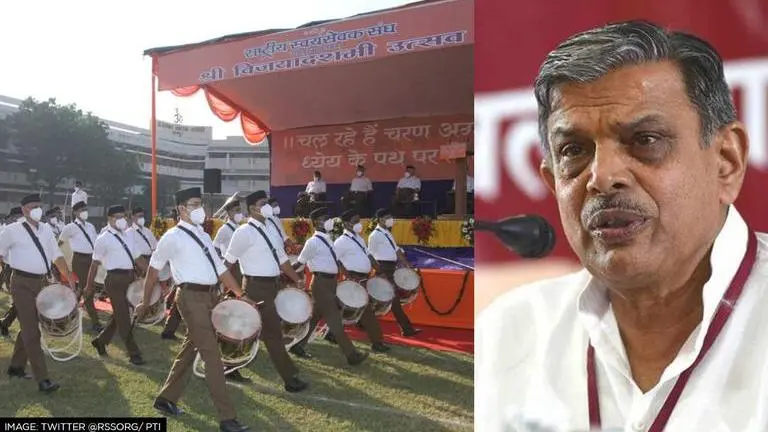 RSS' Dattatreya Hosabale rejects Left-Right binary, opines 'many of our ideas are Leftist' RSS, Hindutva
