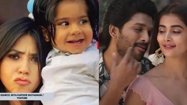 Ekta Kapoor's son grooves on Allu Arjun's 'Butta Bomma'; Pooja Hegde pours in love ekta kapoor