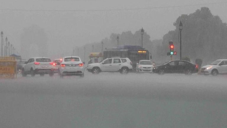 Heavy Rains Lead To Water-logging, Traffic Snarls Across Delhi ...