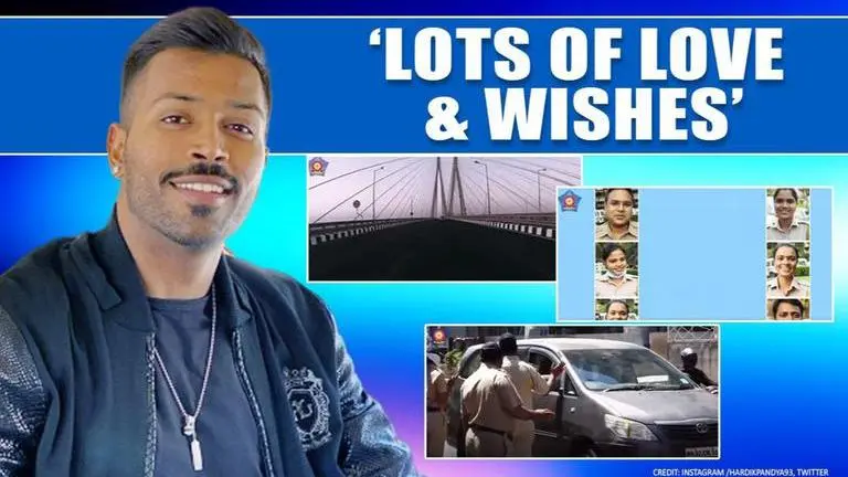 Hardik Pandya salutes Mumbai police & COVID-19 frontline warriors, showers them with love Hardik Pandya