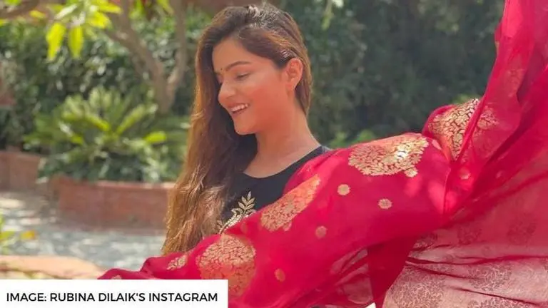 Rubina Dilaik is 'feeling loved' as she dances in the sun; husband Abhinav Shukla reacts Rubina Dilaik