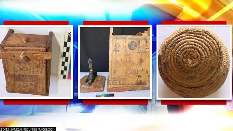 Egypt announces 'major discoveries' as archaeologists unearth over 50 sarcophagi Egypt: Archaeologists unearth sarcophagi, funerary temple at Saqqara