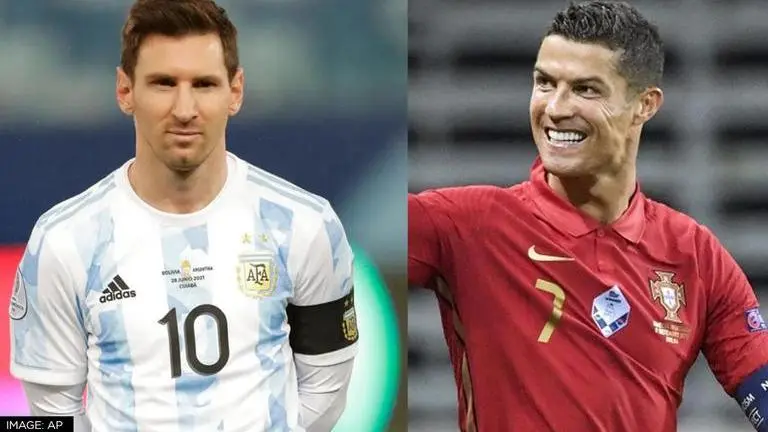 FIFA World Cup Lionel Messi and Cristiano Ronaldo
