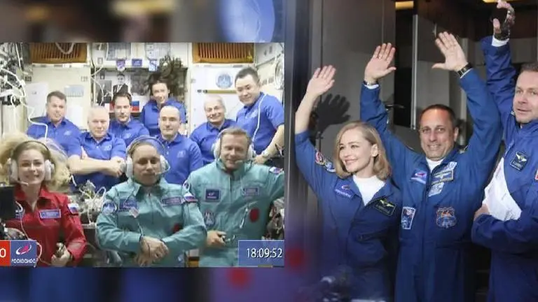 Russian film crew reaches International Space Station for cosmic film shooting Russia