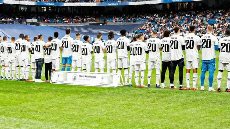 Amid racial abuse row, Real Madrid show support to Vinicius Jr. with heartwarming gesture Real madrid