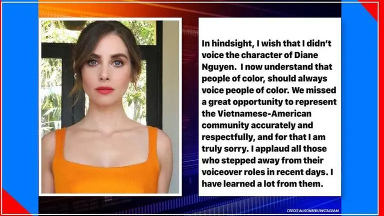 Alison Brie regrets voicing Diane Nguyen on 'BoJack Horseman' following representation row Alison Brie