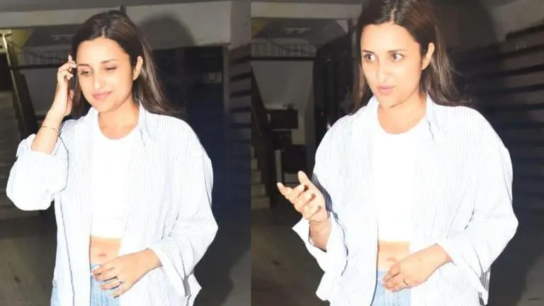 Parineeti Chopra wears silver band on ring finger amid wedding rumours with Raghav Chadha Parineeti Chopra