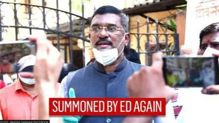 Shiv Sena MLA Pratap Sarnaik summoned for third time by ED in money laundering case Pratap Sarnaik