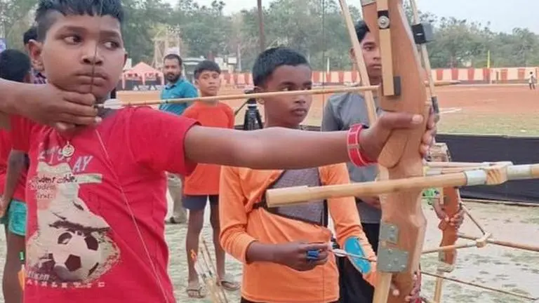 Chhattisgarh: Tribal children sweating it out at 'Archery Centre' to make India proud Chhattisgarh