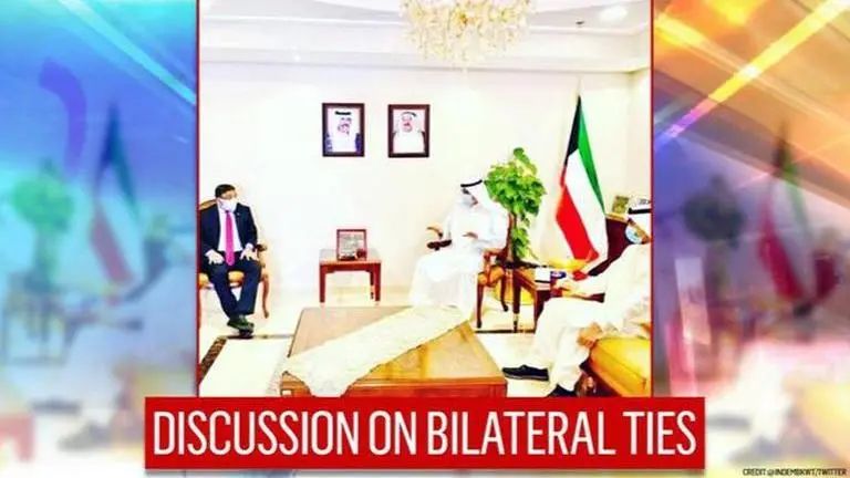 Indian envoy meets Kuwaiti Assistant Foreign Minister; holds discussion on bilateral ties Indian envoy