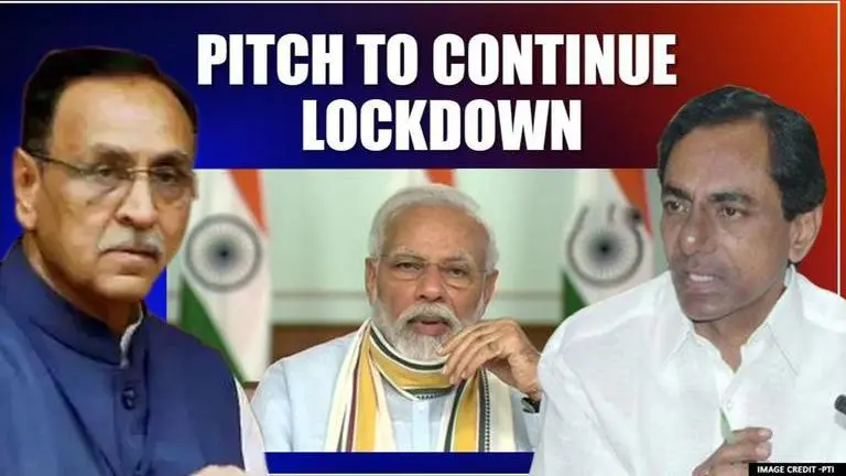 Gujarat, Telangana CMs pitch for lockdown extension to PM Modi in key COVID meet COVID-19