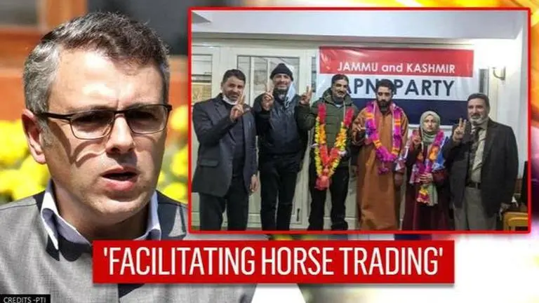 Omar Abdullah slams 'BJP B-team Apni Party', accuses J&K admin of facilitating defections Omar Abdullah