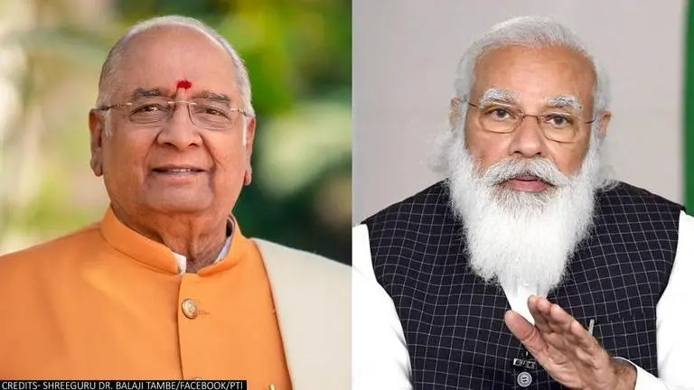 PM Modi condoles loss of Dr Balaji Tambe, recalls Ayurvedacharya's 'compassionate nature' PM Modi