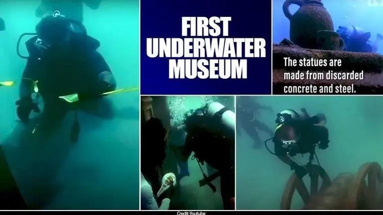 Sri Lanka opens first underwater museum ahead of planned tourism reopening on August 1 Underwater museum