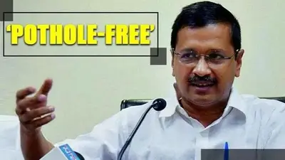 Kejriwal introduces a new initiative to make Delhi pothole-free Kejriwal