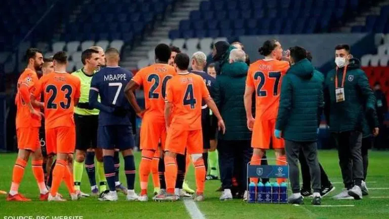 Istanbul Basaksehir striker Demba Ba CONFRONTS fourth official after racist slur: Watch Istanbul Basaksehir