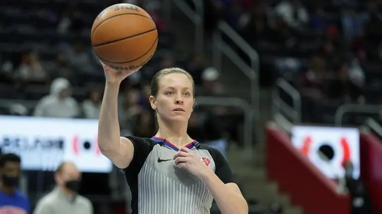 NBA adds 4 new full-time referees, including 2 more women NBA adds 4 new full-time referees, including 2 more women