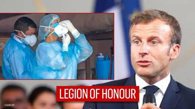 Legion of Honour: France awards COVID-19 responders with highest order of merit France