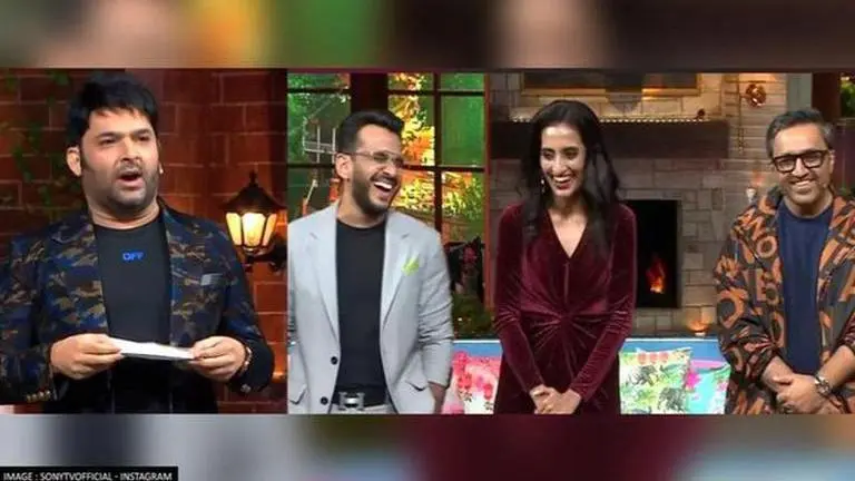 Kapil Sharma engages in fun banter with Shark Tank India's Anupam Mittal & Ashneer; Watch Kapil Sharma, Shark Tank India