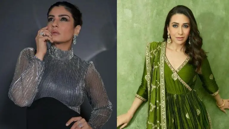 Raveena Tandon opens up on relations with Karisma Kapoor; 'We meet socially' Raveena Tandon