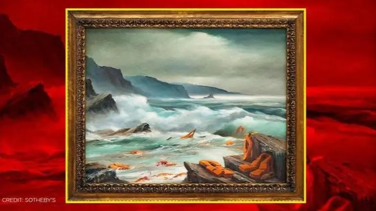 Banksy donates migrant crisis paintings to charity auction to raise money for hospital Banksy