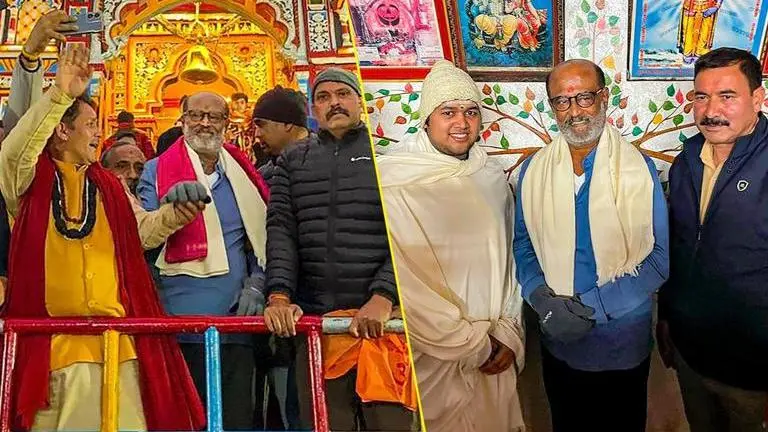 Rajinikanth visits Badrinath temple post Jailer success | Watch Rajinikanth