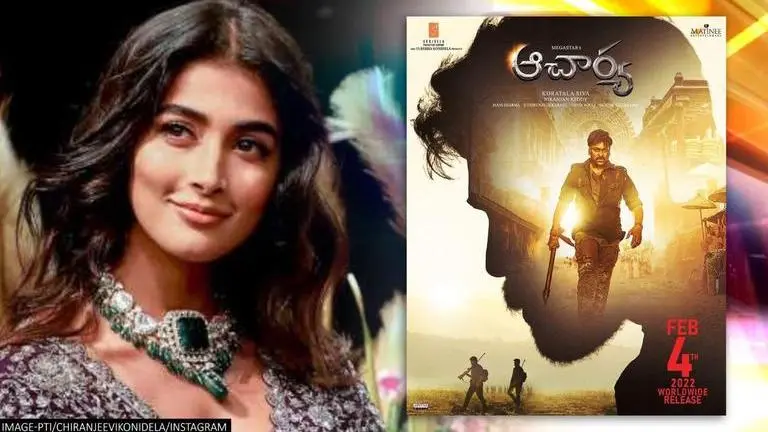 Pooja Hegde's 'First Look' from Chiranjeevi starrer 'Acharya' unveiled on her birthday Pooja Hegde, Acharya film